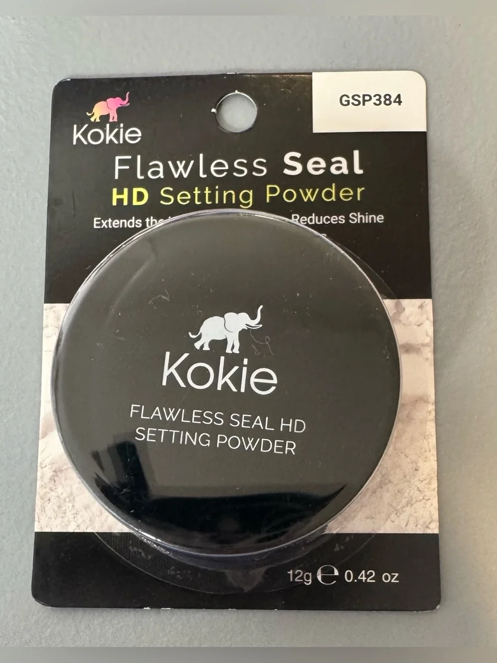 Kokie Flawless Seal HD Setting Powder - Black Compact